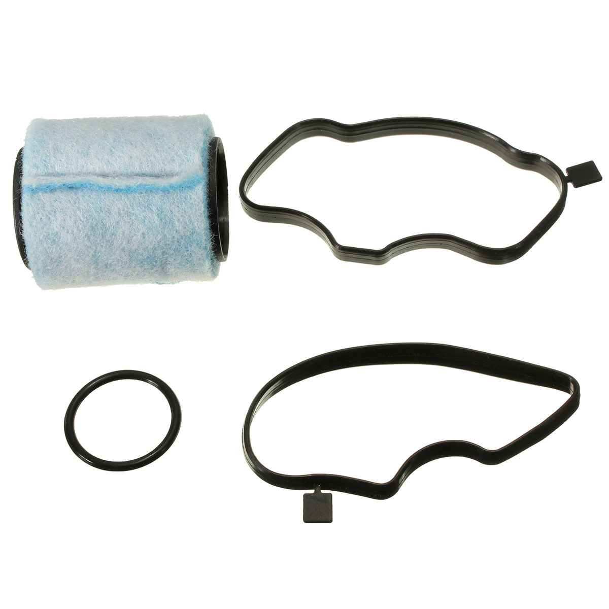 OEM 11127793164 Crankcase Engine Oil Breather Separator Filter with Gaskets O Ring