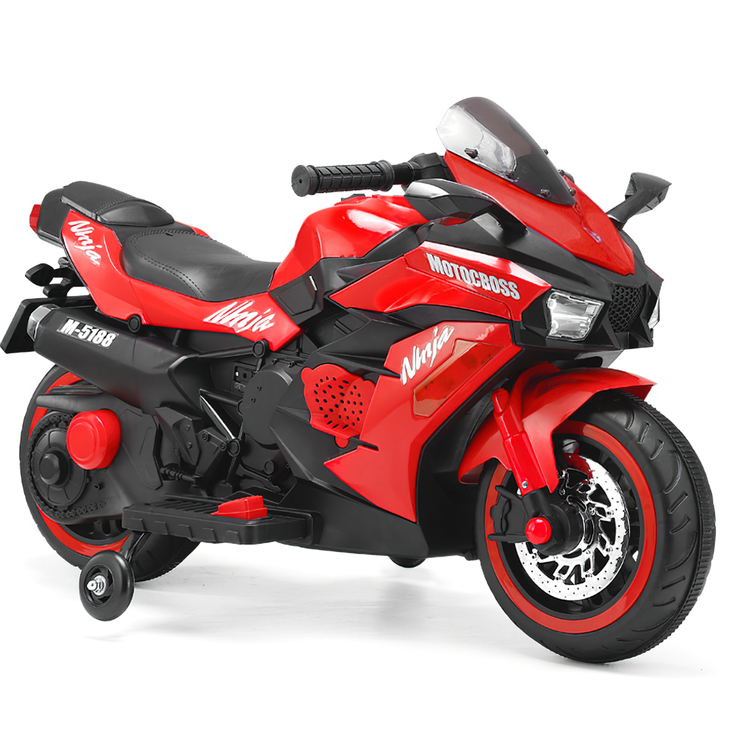US Electric Motorcycle Toys 12v Battery 2-wheel Motorbike Kids Rechargeable