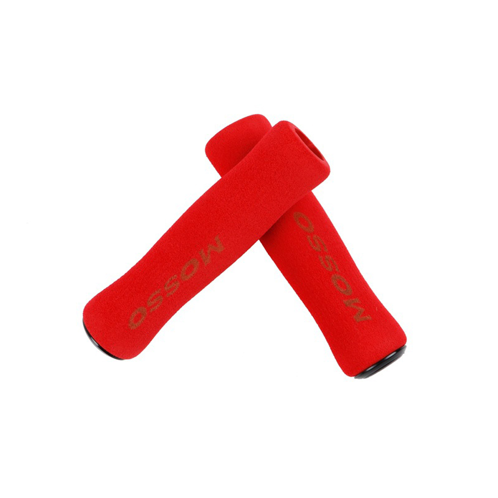 Sponge Handle Cover Road Bicycle Mountain Bike Bicycle Anti-slip Grip Cover red