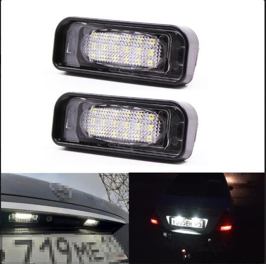 Wholesale 2PCS 18LED License Plate Light For Mercedes-Benz W220 S-class ...