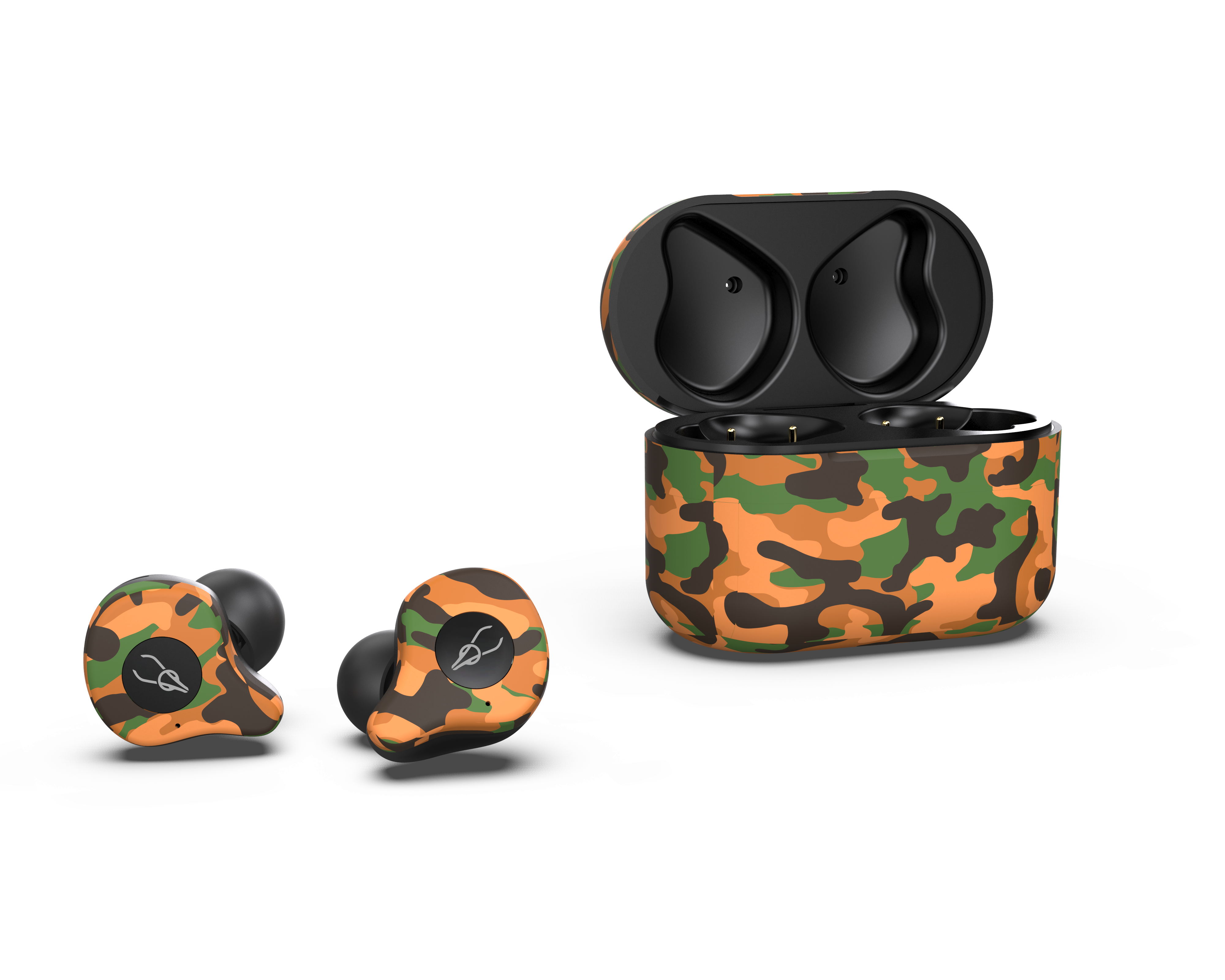 Sabbat E12 Ultra Camouflage TWS Bluetooth 5.0 Earphone Stereo Wireless Sport Earbuds Sahara