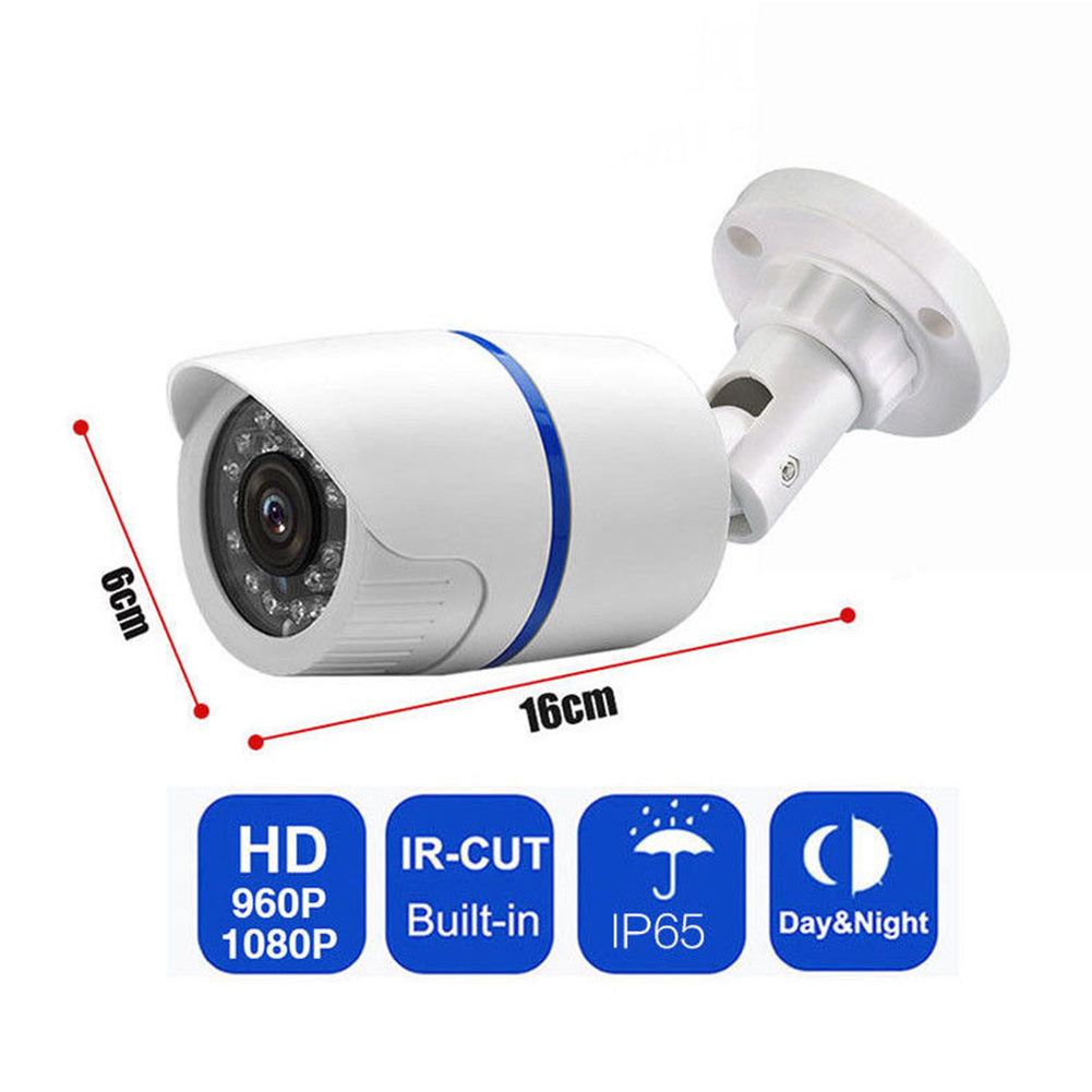 HD 1080P Outdoor IR Video Camera Security System Motion Detector with Night Vision NTSC-6MM