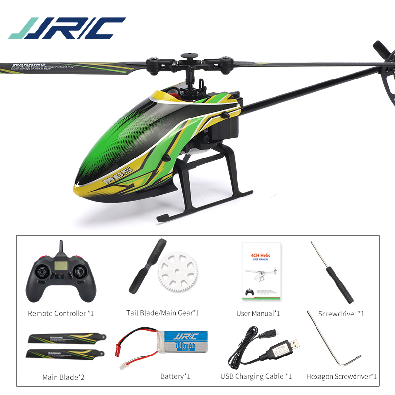 Rc Helicopter Jjrc  M05 2.4g Remote Control Aircraft 4ch  6-aixs  Gyro  Anti-collision  Alttitude Hold  Toy Plane Drone Rtf  Vs  V911s Body battery