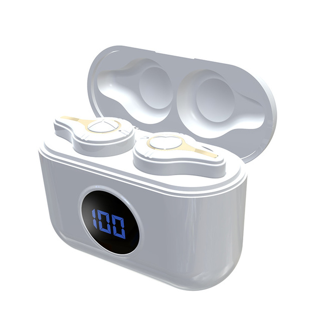 Bluetooth Headset Built in Battery Se-16 Bluetooth Headset Mini Tws Waterproof Sweat Proof Bluetooth 5.0 Sports Headset white