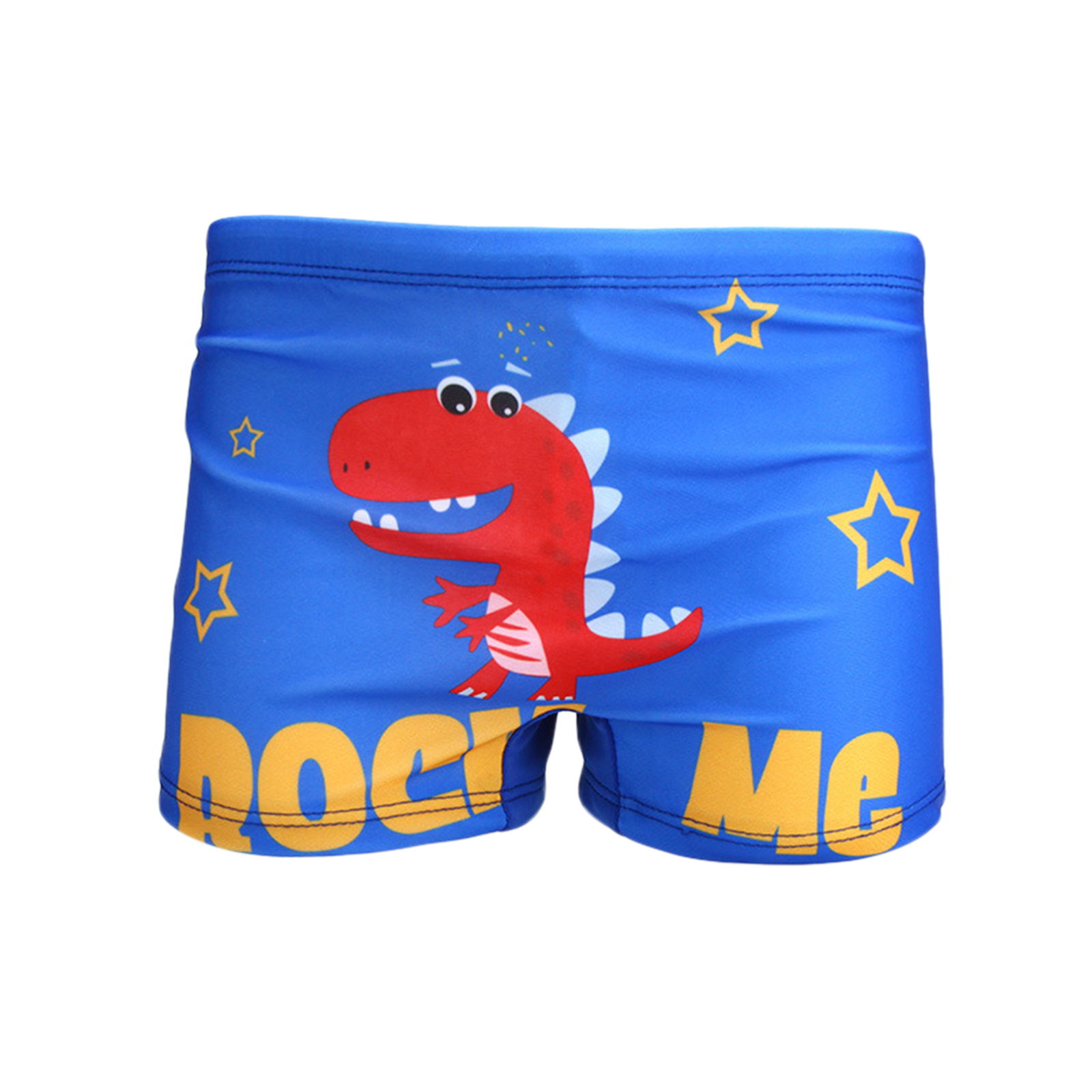 Kids Cartoon Casual Swim Shorts For Beach Vacation Swimming Trunks Bathing Suit For 2-8 Years Old red dinosaur 7-8Y XXL