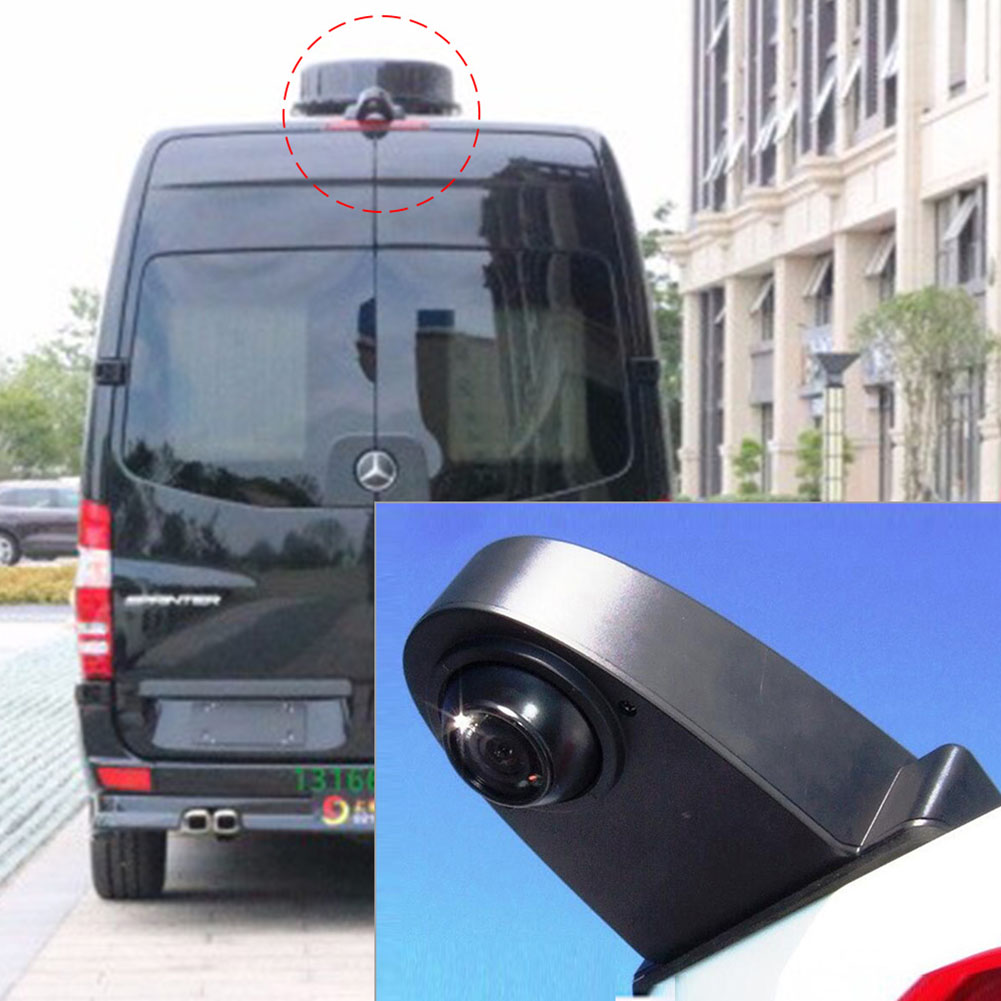 Car Rear View Backup Reverse Camera for Mercedes Sprinter Parking Reversing Camera  black