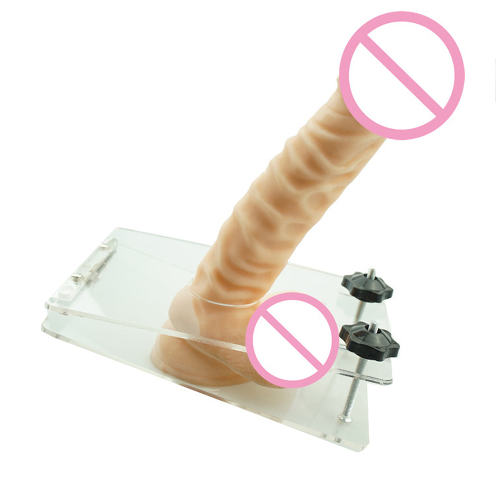 Wholesale Adult Penis Restraint Fetish Men Cock Ball Crusher Dick Clamp Scrotum Press Torture Device Male Chastity Sex Toys Testicle Squeeze Penis Ring Transparent From China