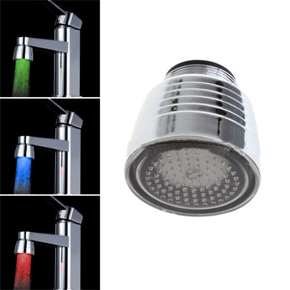 Wholesale 7 Colors Change Gradient Led Water Faucet Light Water Stream
