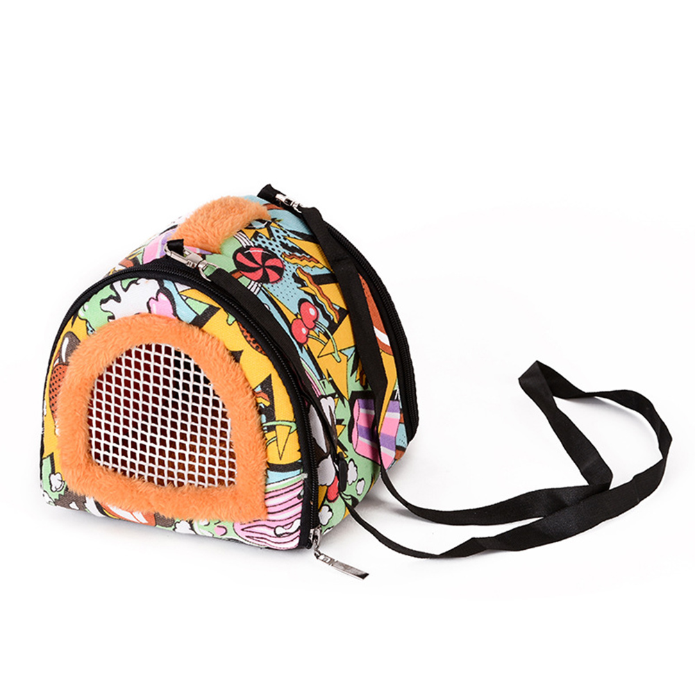 Portable Hamster Cage Pet Nest Chinchilla Cage Carrier Nest