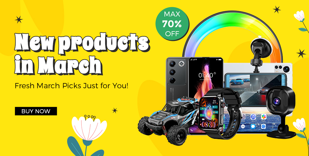 New products in March