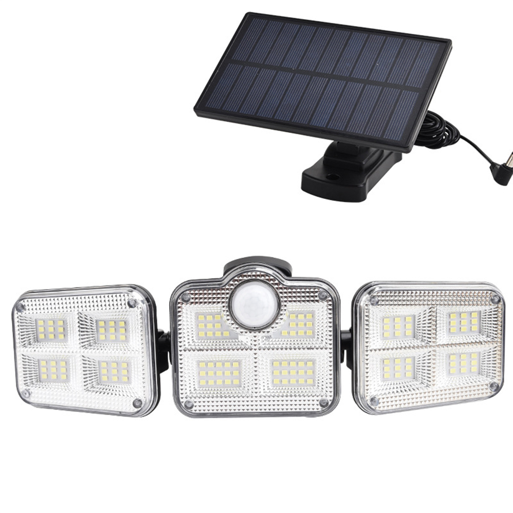 Wholesale 3-head Split Led Solar Wall Light Solar Garden Light Outdoor ...