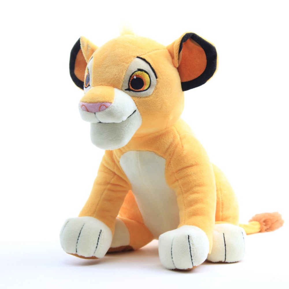 simba plush in pouch