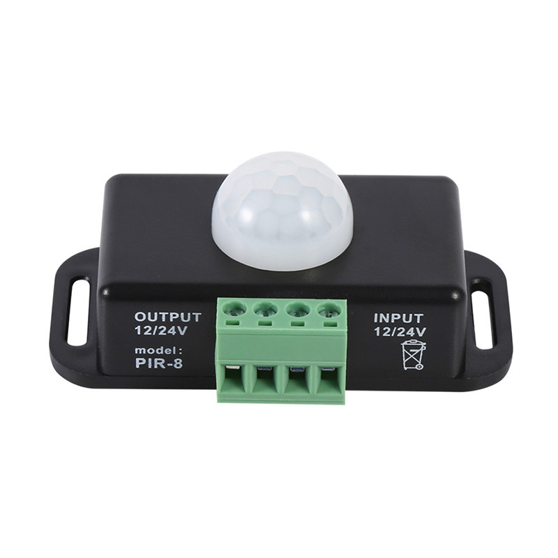 12V/24V Human Body Motion Sensor Switch Controller for LED Light Strip