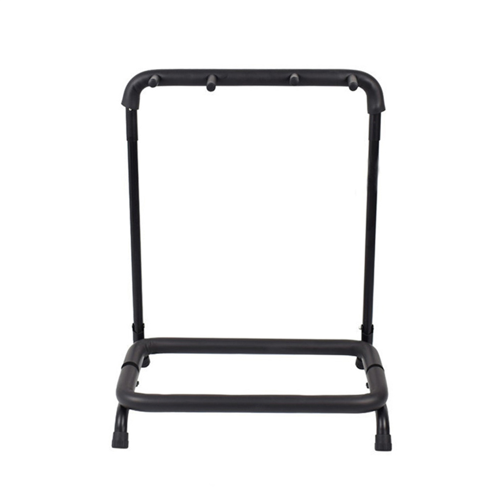 US Multiple Guitar Stand 3 Holders Circular Tube Rack for Electric Guitar Bass