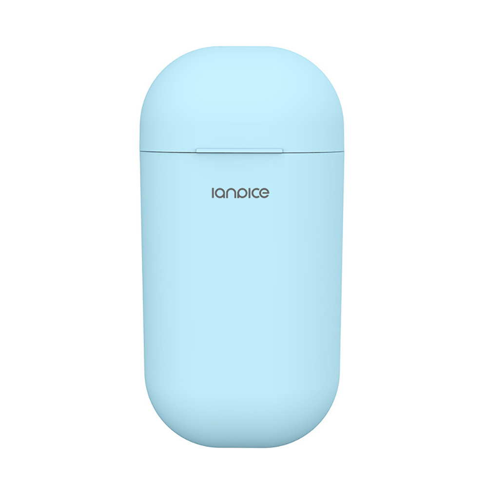 inPods One Soft Colorful Wireless Bluetooth Headset Delicate Frosted HIFI Sports Earphone Headphones Blue