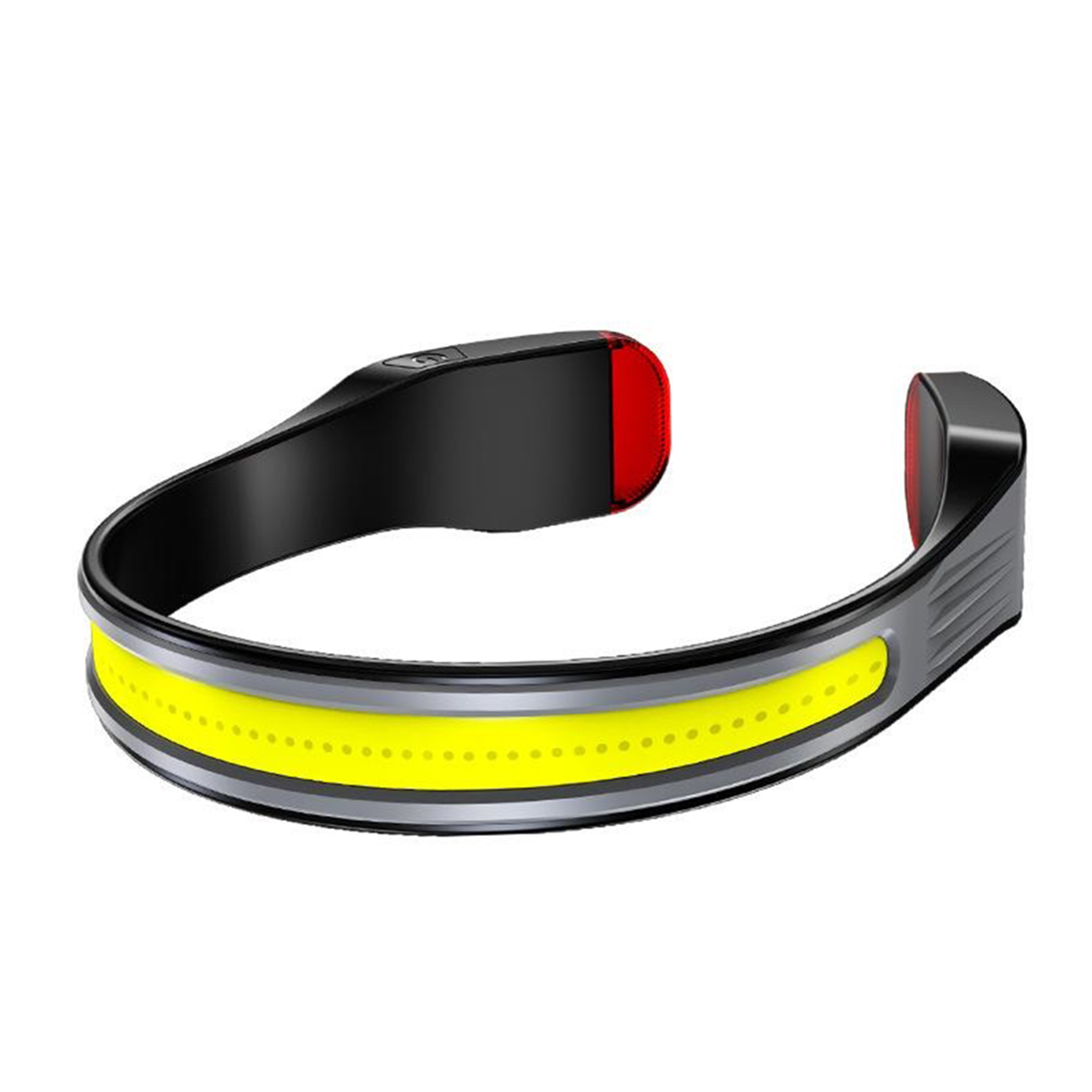 COB LED Rechargeable Headlamp With Warning Taillight Super Bright For Camping Climbing Hiking Fishing Night Reading Running