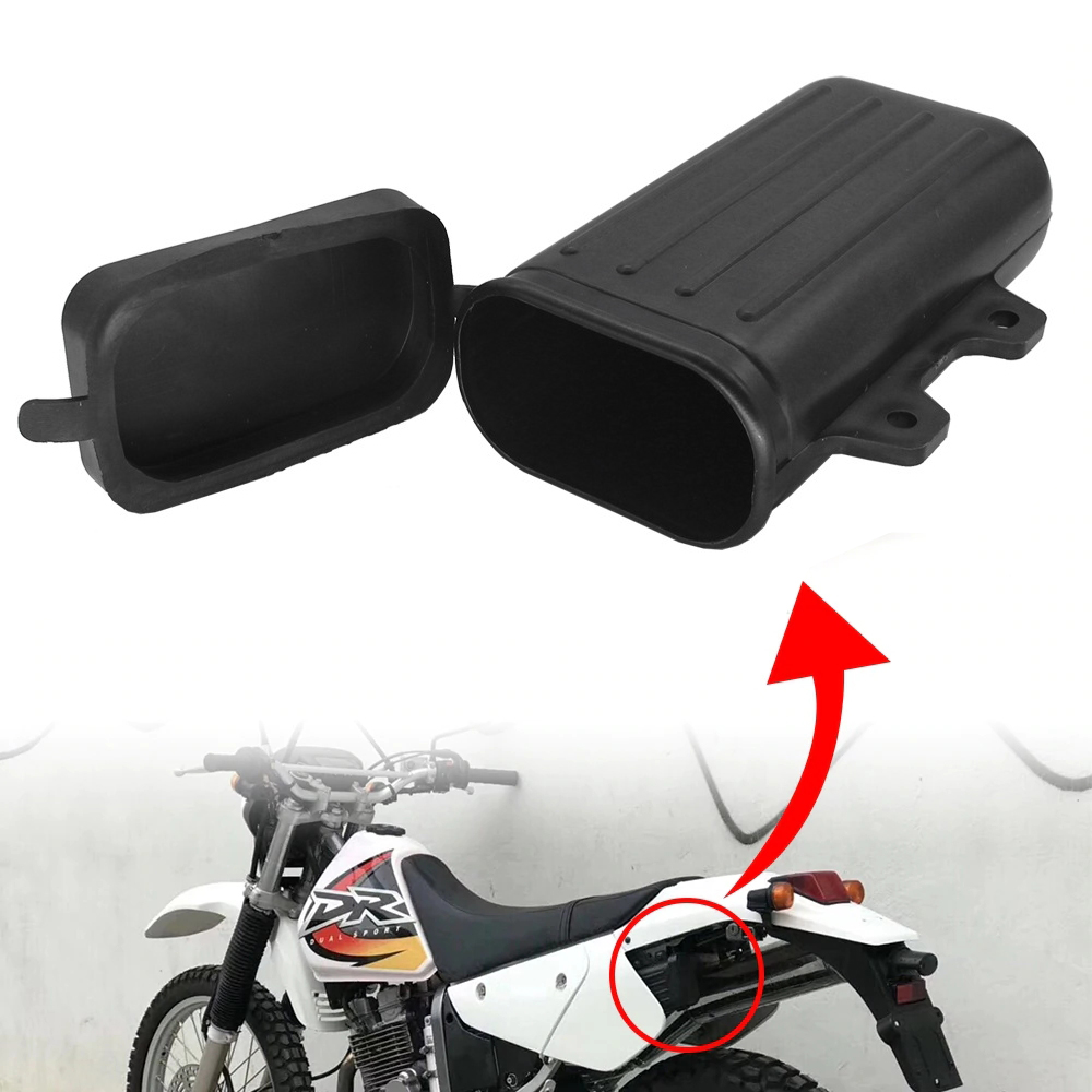Motorcycle Storage Box Off-road Motocross Tool Container For Suzuki Dr250 black