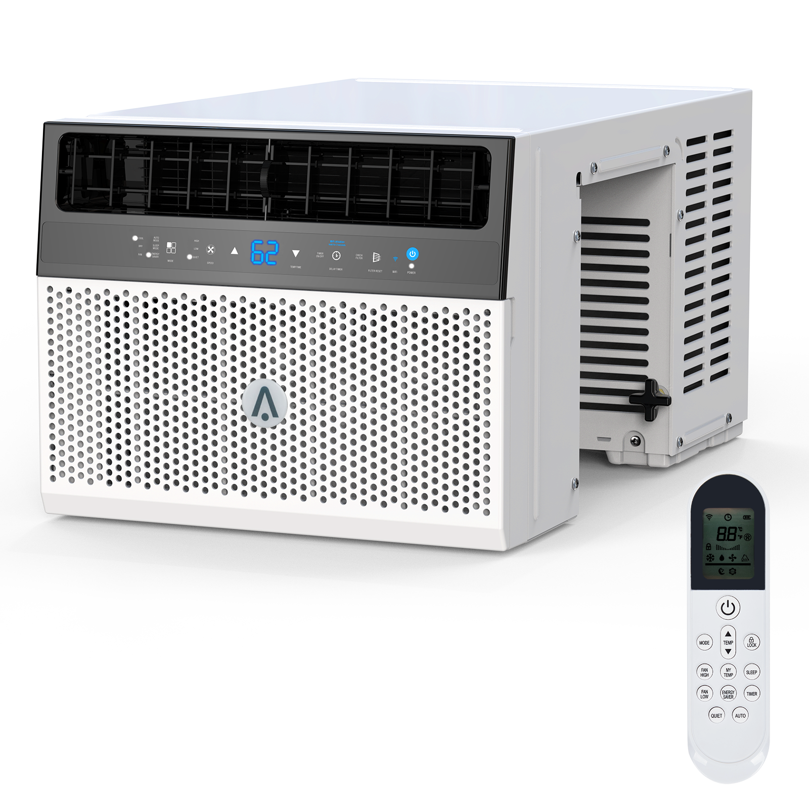 Classic Deal 6000BTU US GARVEE Window Air Conditioners with Remote Control & WiFi, Featuring Washable Filter, Ultra Quiet Energy-Efficient Cooling, Includes Window Installation Kit
