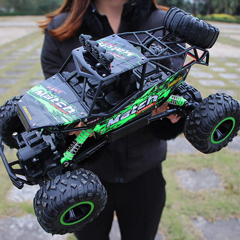 1:12 4WD RC Car Update 2.4G Radio Remote Control Car Toy High Speed Truck Off-road Toy green