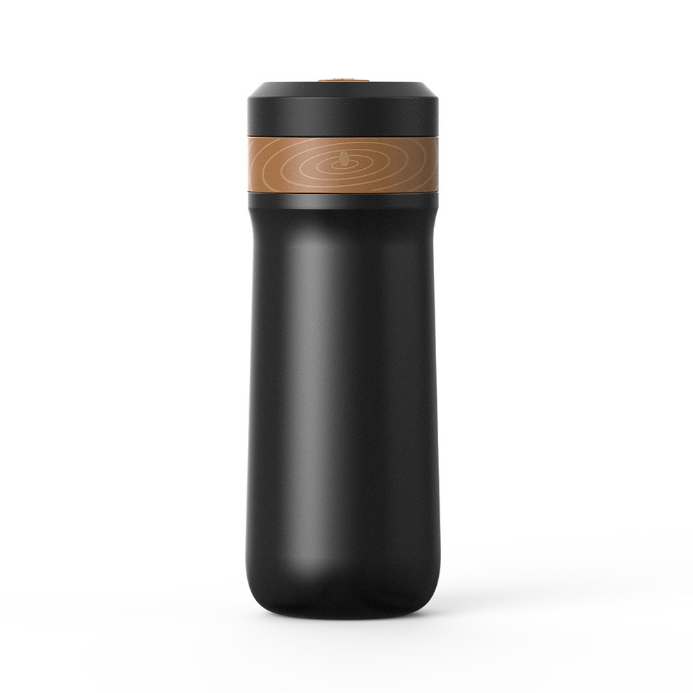 320ml Portable Insulated Coffee Press 360 Degree Coffee Maker Coffee Pot
