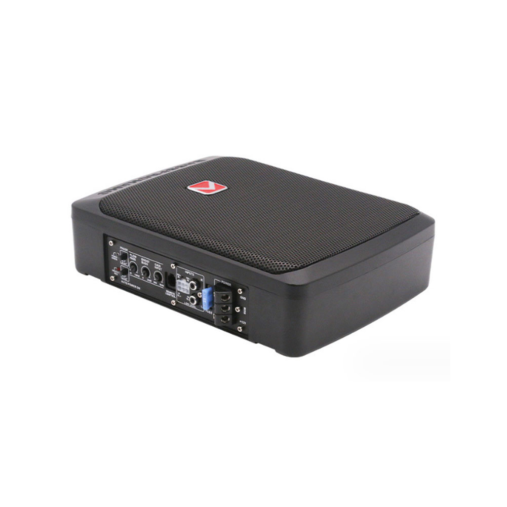 Car Audio 12V Universal Active Subwoofer High-Power Ultra Slim Powered Subwoofer