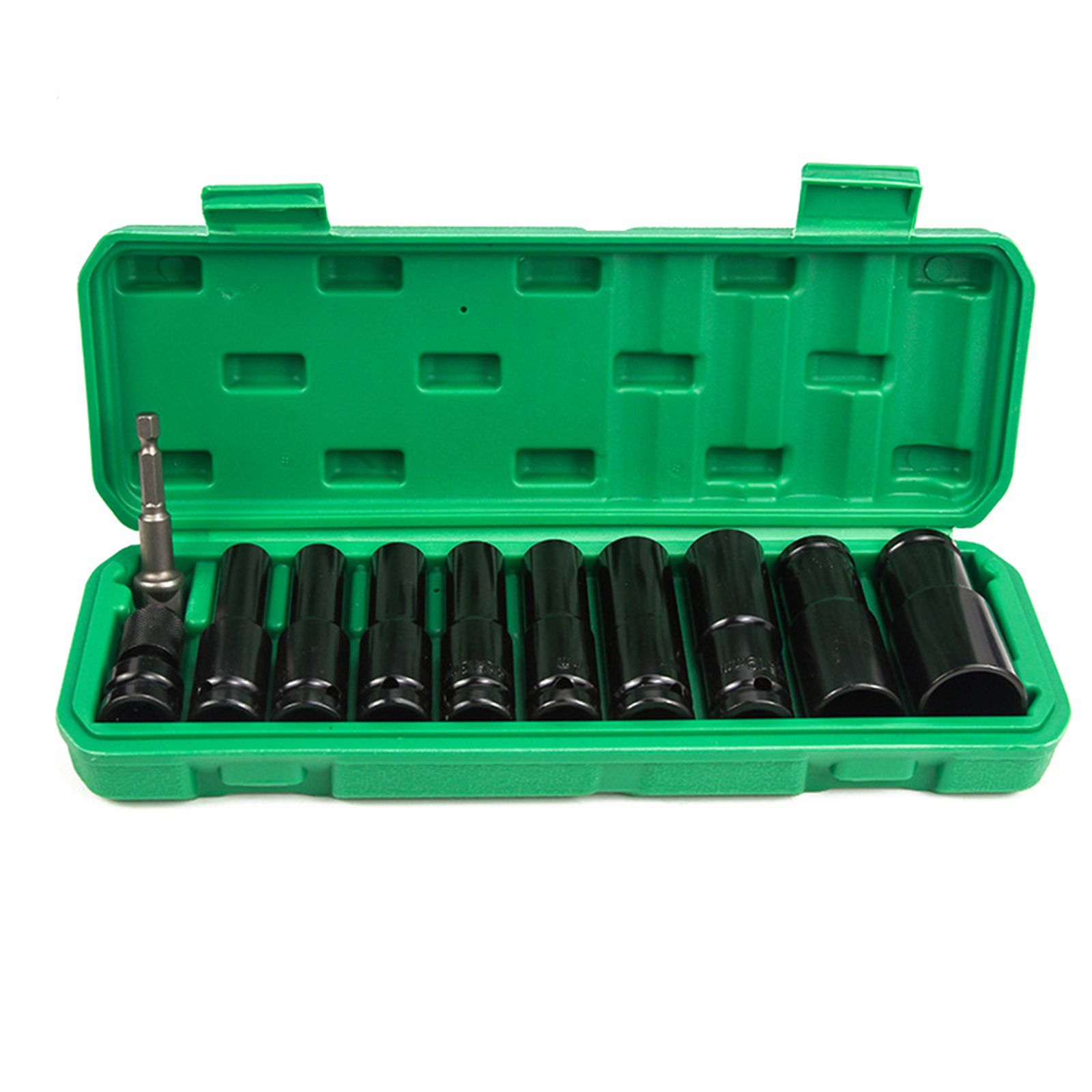 Drill Socket Adapter, Power Hand Tools With 9 Extended Sockets, Electric Wrench Adapter, 1/2