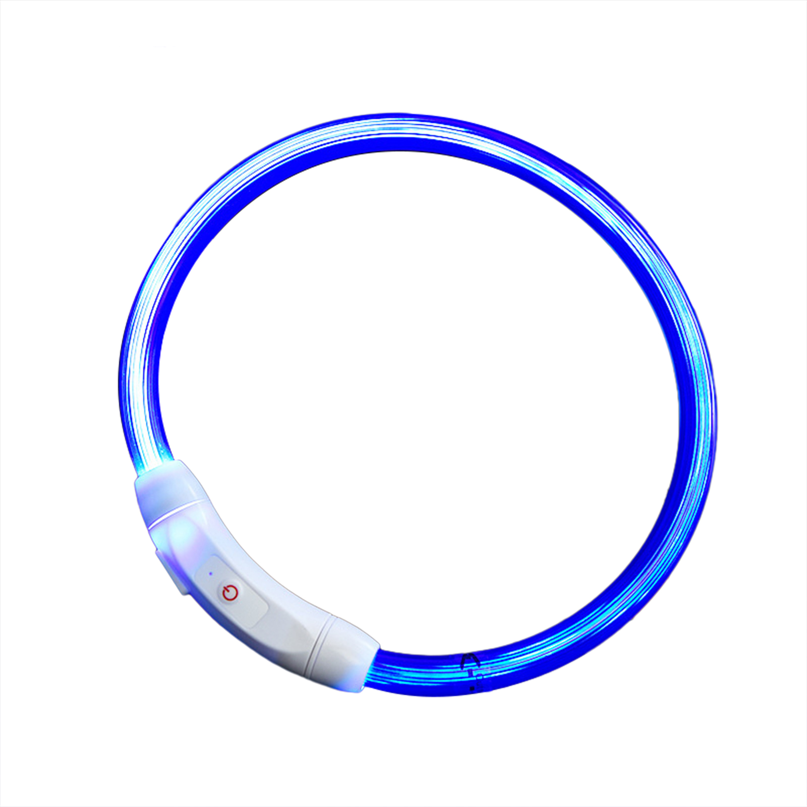 Pet Collar Led Usb Dog Night Luminous Charge Collar Led Night Safety Flashing Glow Dog Loss Prevention Silicone Collar Pet Accessories