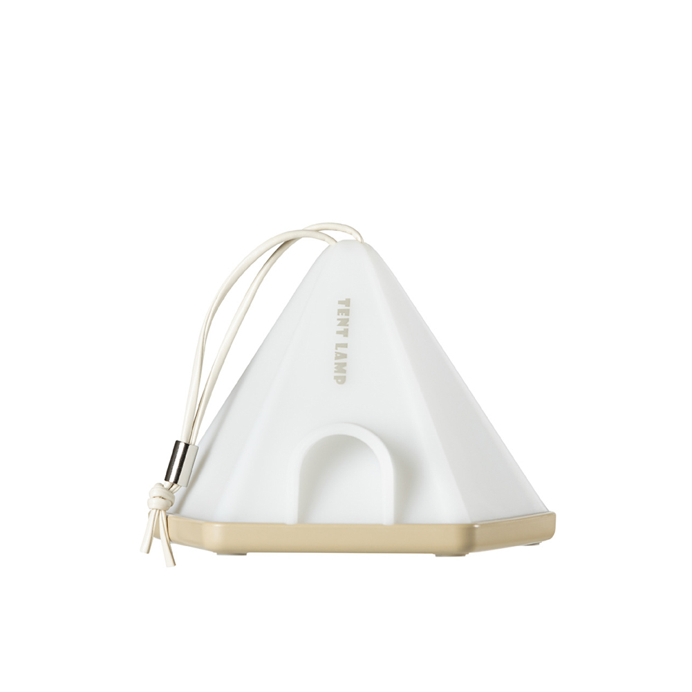 Cordless Tent Night Light Portable Rechargeable 3-level Brightness Adjustable Night Lamp For Outdoor Camping Hiking Khaki