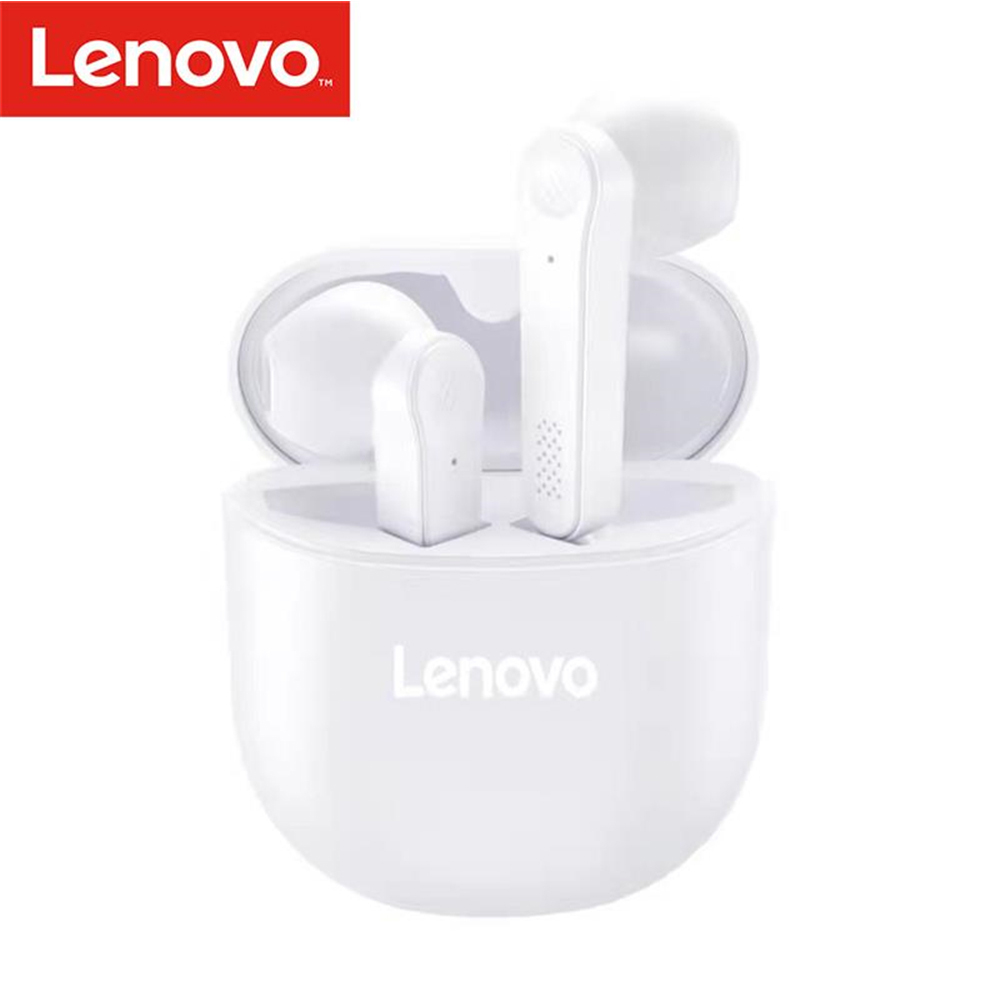 Original LENOVO PD1 TWS Wireless Earphones Bluetooth 5.0 Headphone Touch Control Stereo Bass Music Headset With Mic White