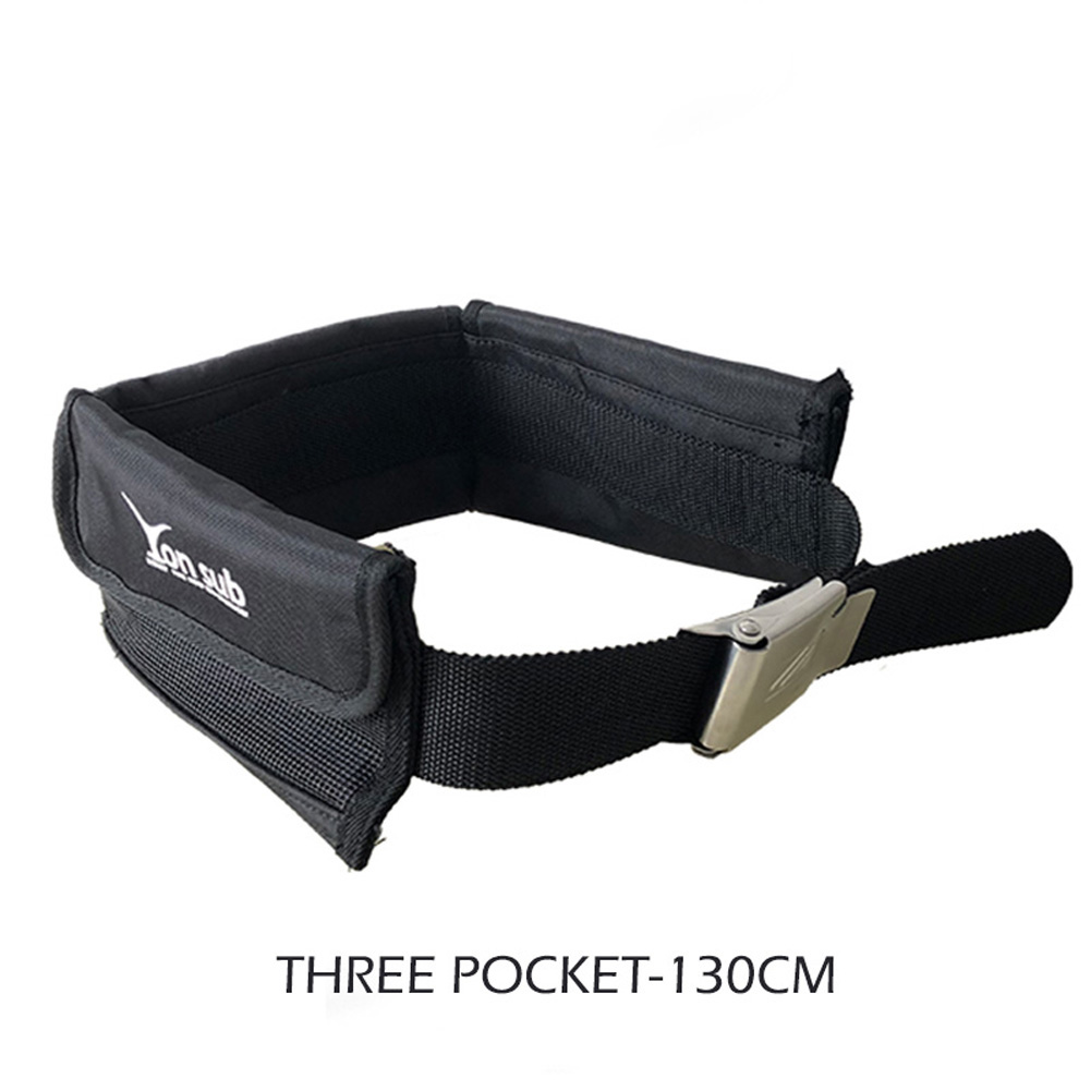 Wholesale Adjustable 4/3 Pocket Diving Weight Belt With Stainless Steel Buckle Water Sport