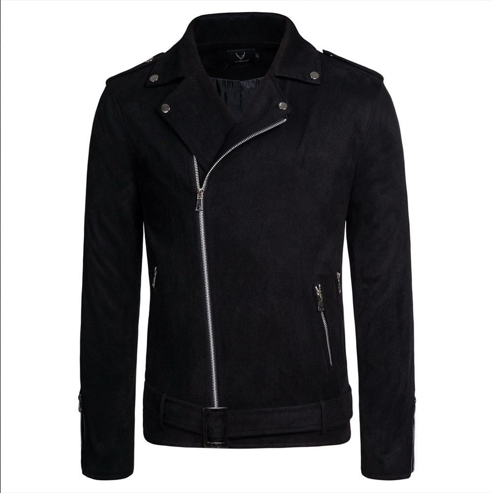 slanted zipper jacket