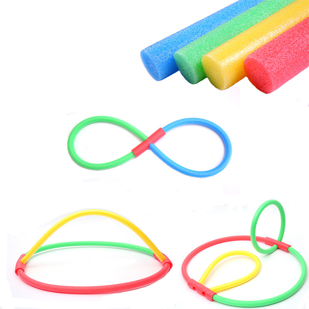 Flexible Colorful Solid Foam Pool Noodles Swimming Water Float Aid Woggle Noodles 6*150cm