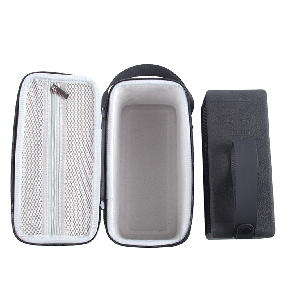 Carrying Case Compatible For Middleton Speaker Portable Storage Box With Zipper Audio Protective Cover inner gray