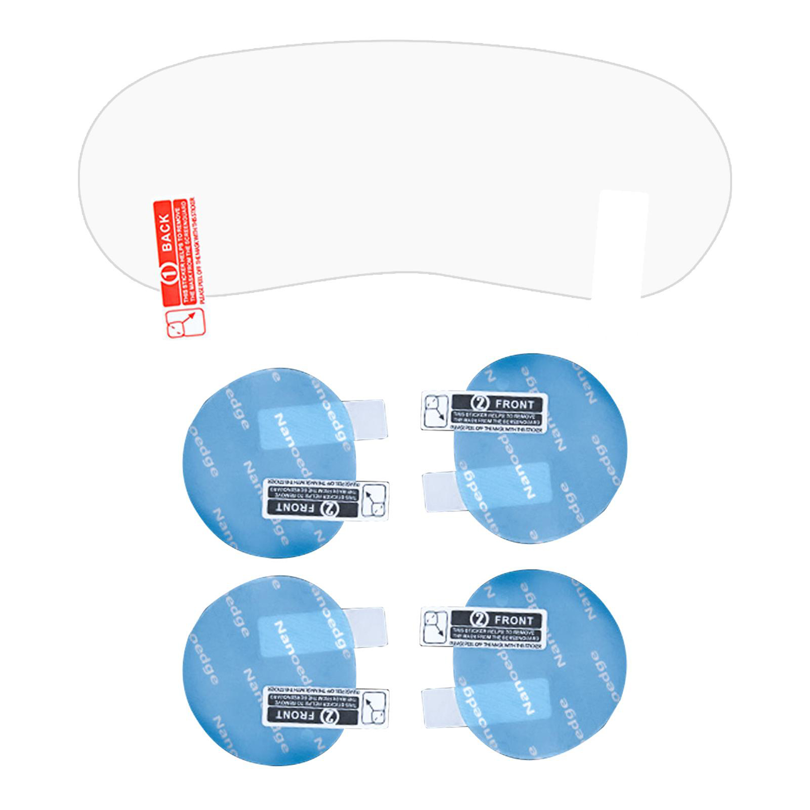 Lens Protector Ultra-thin Anti-scratch Screen Protective Film Compatible For Pico 4 Vr Glasses Accessories Compatible for Pico Neo4