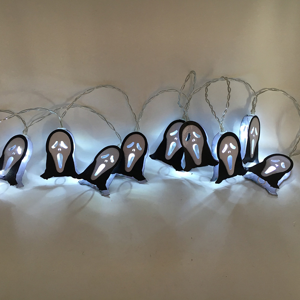 Wholesale Ghost Face Holiday Lighting Fairy LED String Lights For