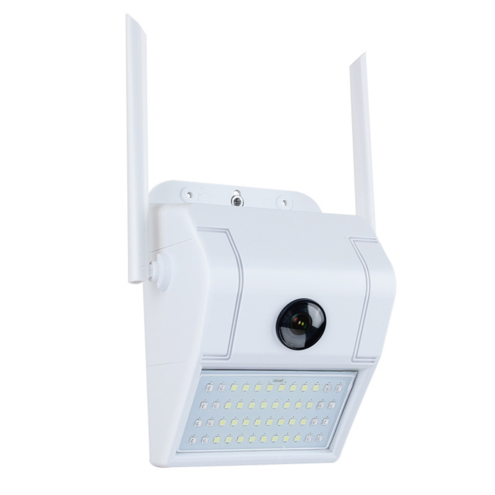 1080P Wide Angle Waterproof Wall Light Camera Outdoor WiFi IP Wall Camera Surveillance Garden Light Ultra-wide-angle + 3 million dual light source version standard-English version