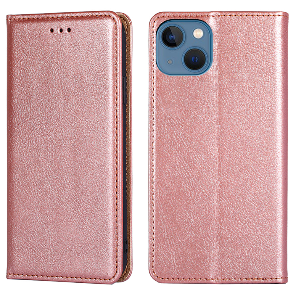 Flip Phone Case Magnetic Protective Cover Leather Sleeve for iPhone 14 Series