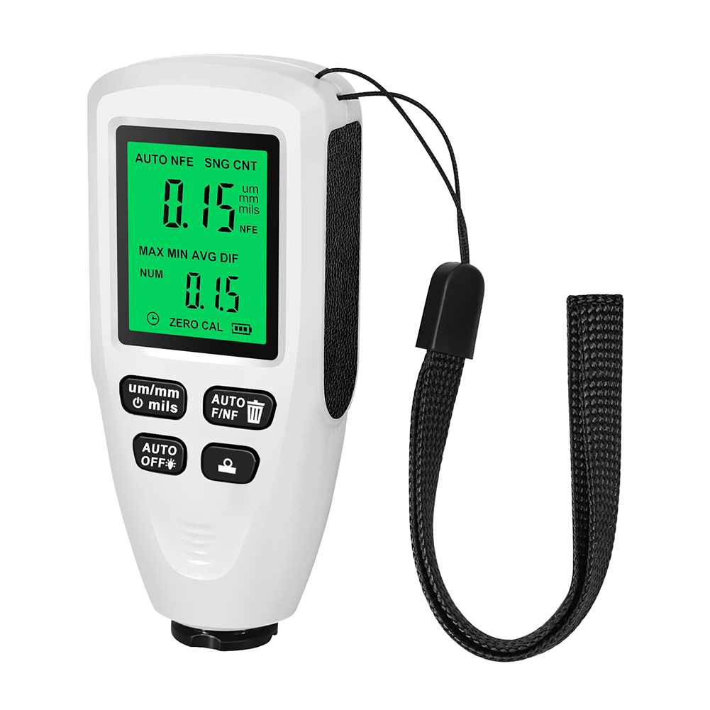 Hw300-Mini Automobile Thickness Gauge Car Paint Tester 0um-2000um Coating Meter