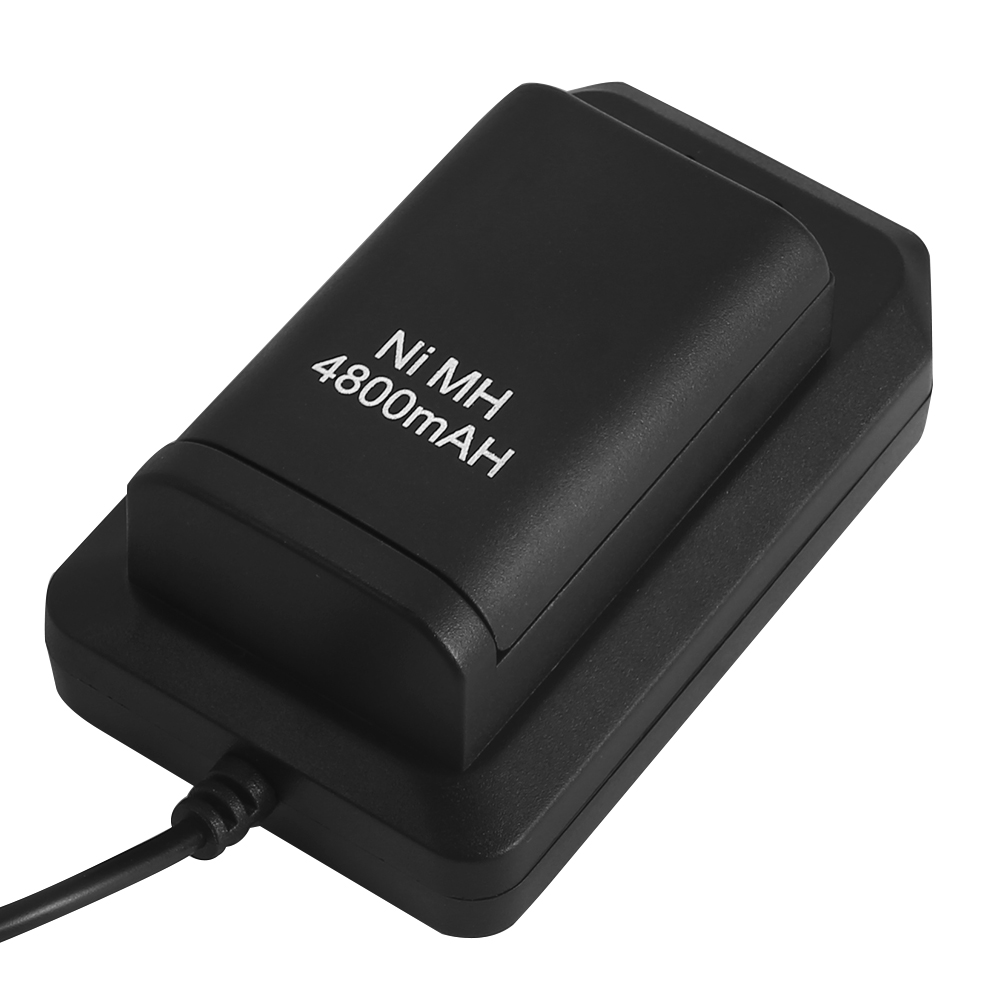 [US Direct] Portable High Capacity 4800MAH Battery + Charger for XBOX360