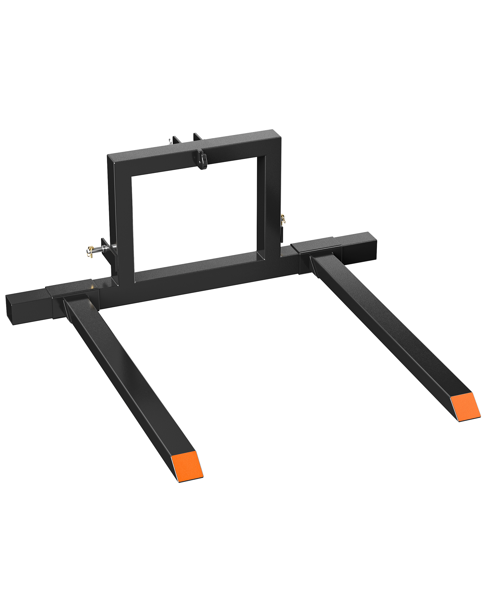 US GARVEE Pallet Forks for Tractor with 1500LBS Capacity,3 Point Hitch Pallet Fork,Equipped Adjustable Pallet Forks with High Strength Steel