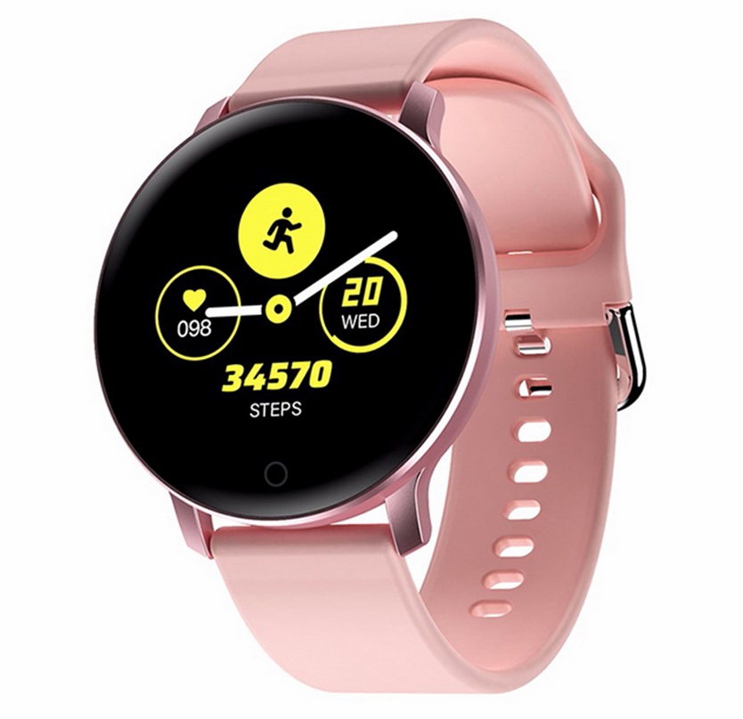 X9 Smart Bracelet IPS Color Screen Heart Rate Blood Pressure Sleep Monitoring Exercise Bracelet Fitness Tracker Smart Wrist Watch Pink