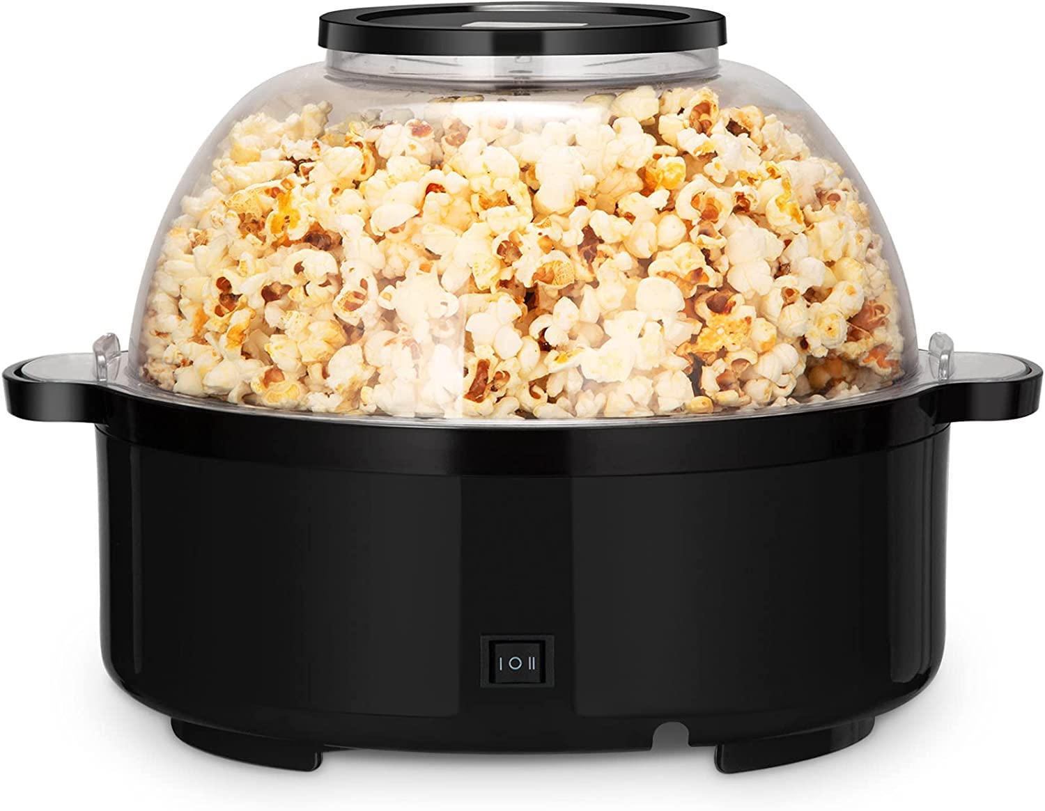 US WHIZMAX BM-01 Popcorn Popper Maker Multifunctional Machine - Black