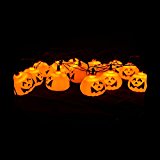 [US Direct] Halloween pumpkin lantern string (16pcs) (A type) European standard
