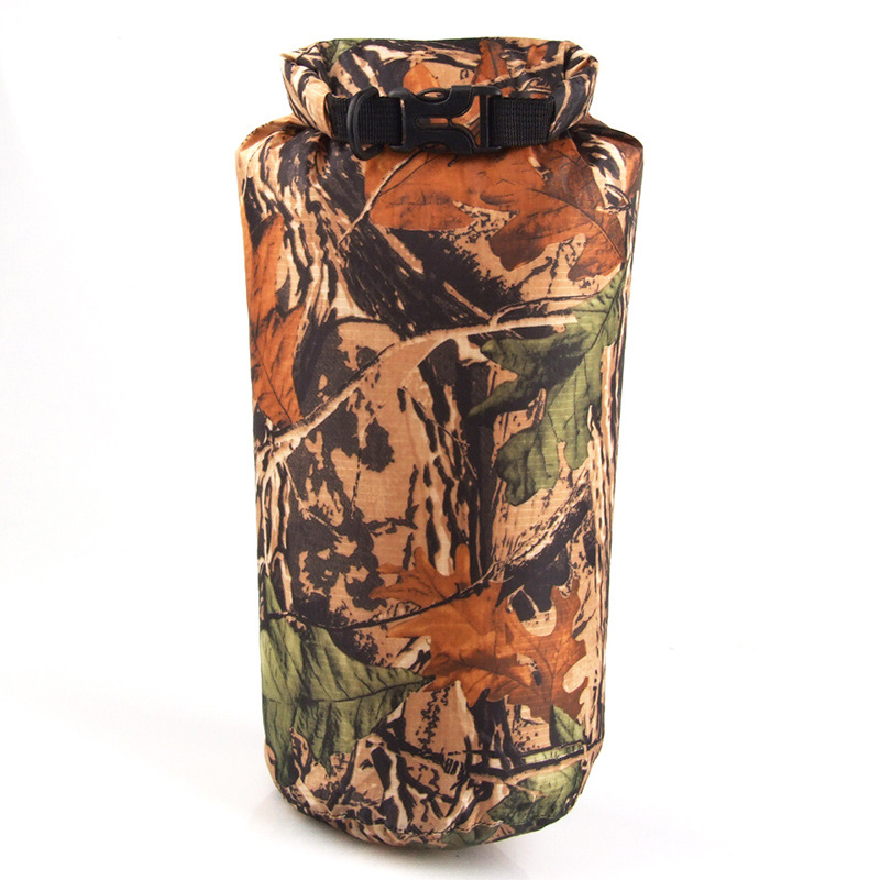 Irresistible Portable 8L Camouflage Waterproof Storage Bag For Outdoor Canoe Kayak Rafting Camping Climbing Hike Camouflage_8L
