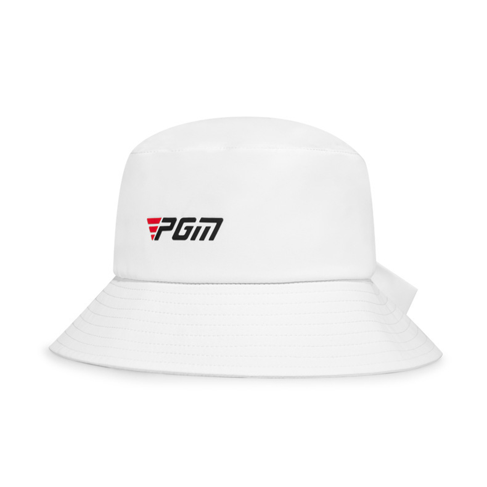 Women Bucket Cap With Detachable Bow Accessory Adjustable Windproof Rope Sweatband Design Fisherman Hats MZ051-white default item