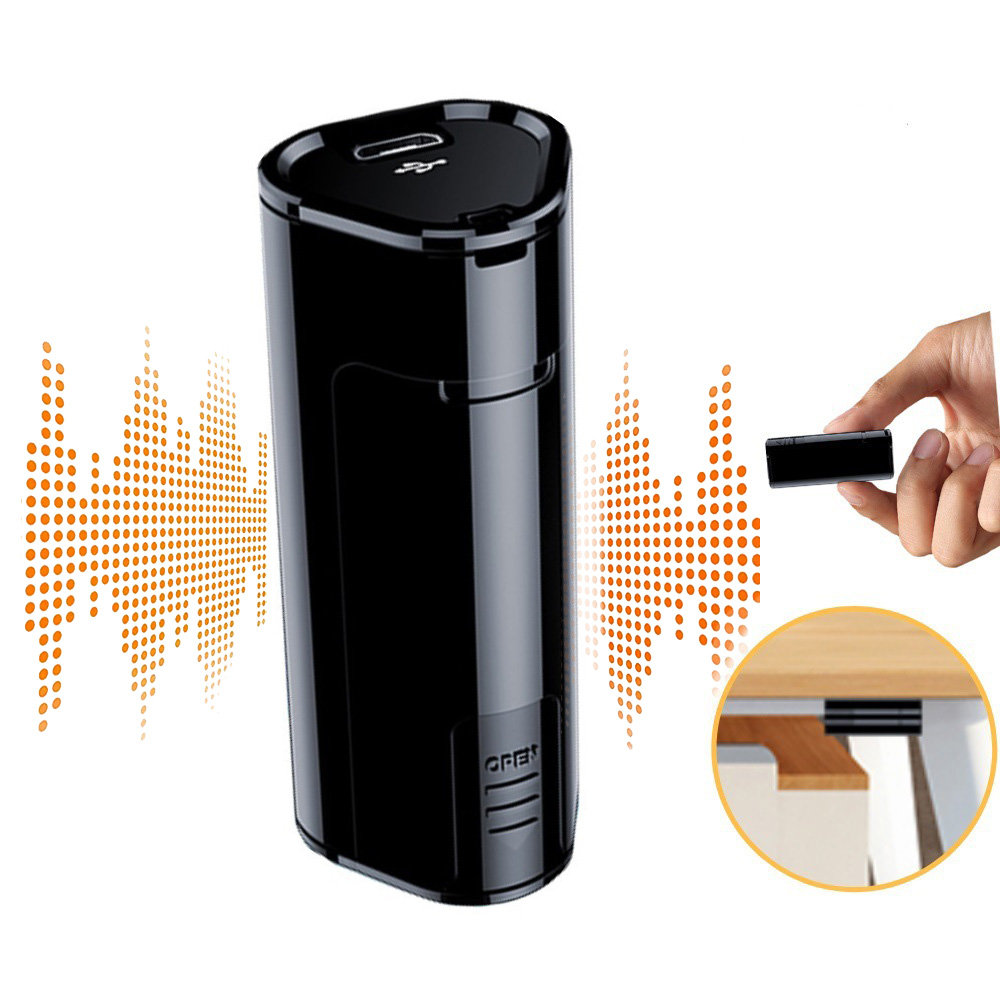 Q51 Voice Recorder Abs Material High-definition Noise Reduction Voice Recorder No Need to Charge 8G