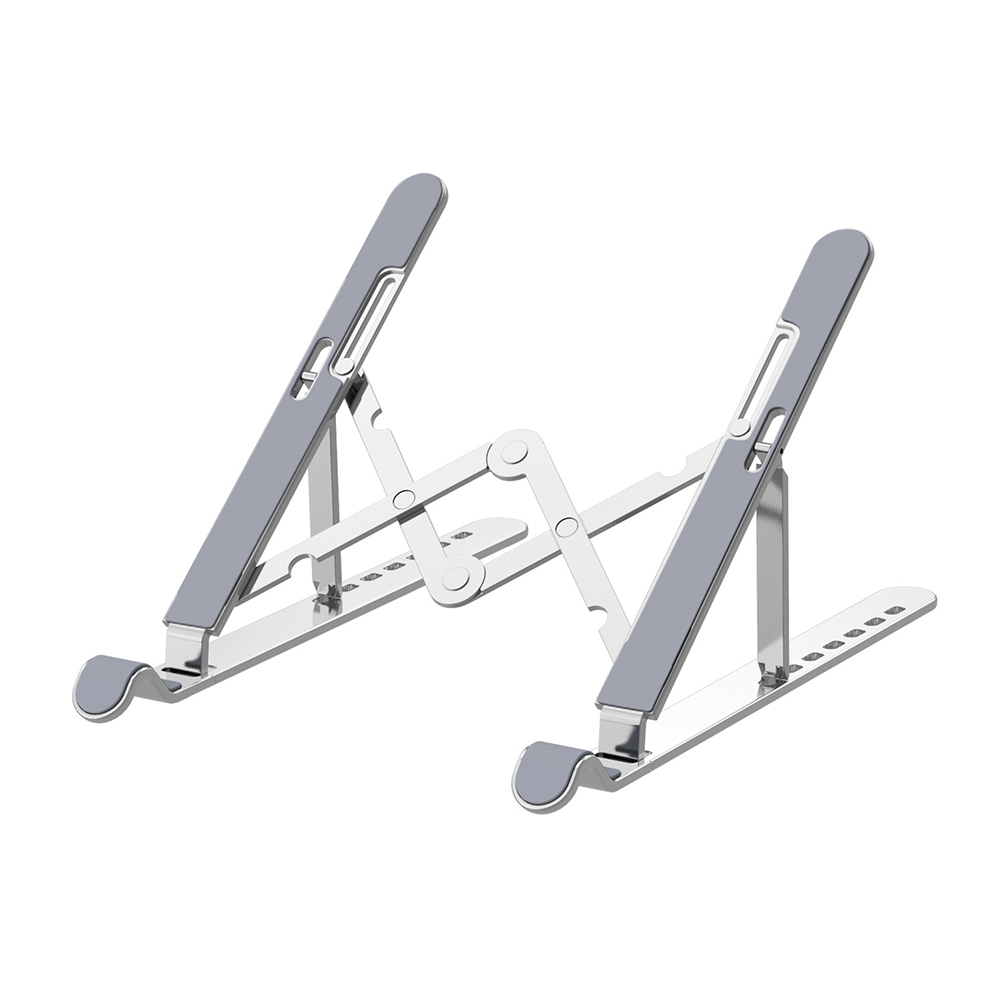 Laptop Stand Aluminum Alloy Computer Laptops Monitor Desktop Mount Portable Folding Laptop Holder Support D103 full silicone