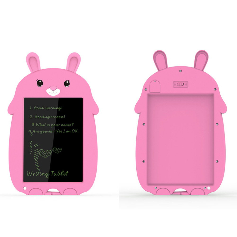 Wholesale 8 5 Inch Cartoon Smart Tablet Children S Smart Electronic Lcd Drawing Board With Lock Pink Bunny From China