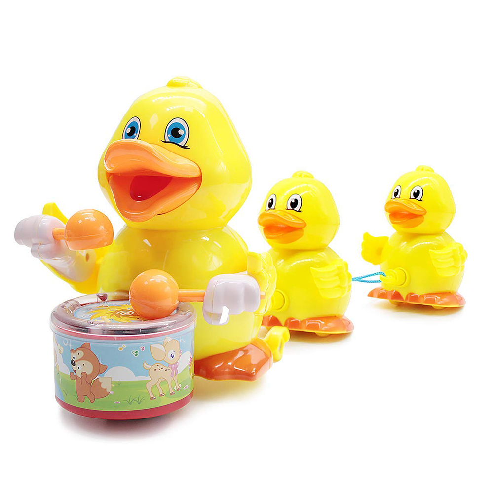 Wholesale 3 Pcs/set Musical Ducks Toy with Lights and Sounds Ducklings