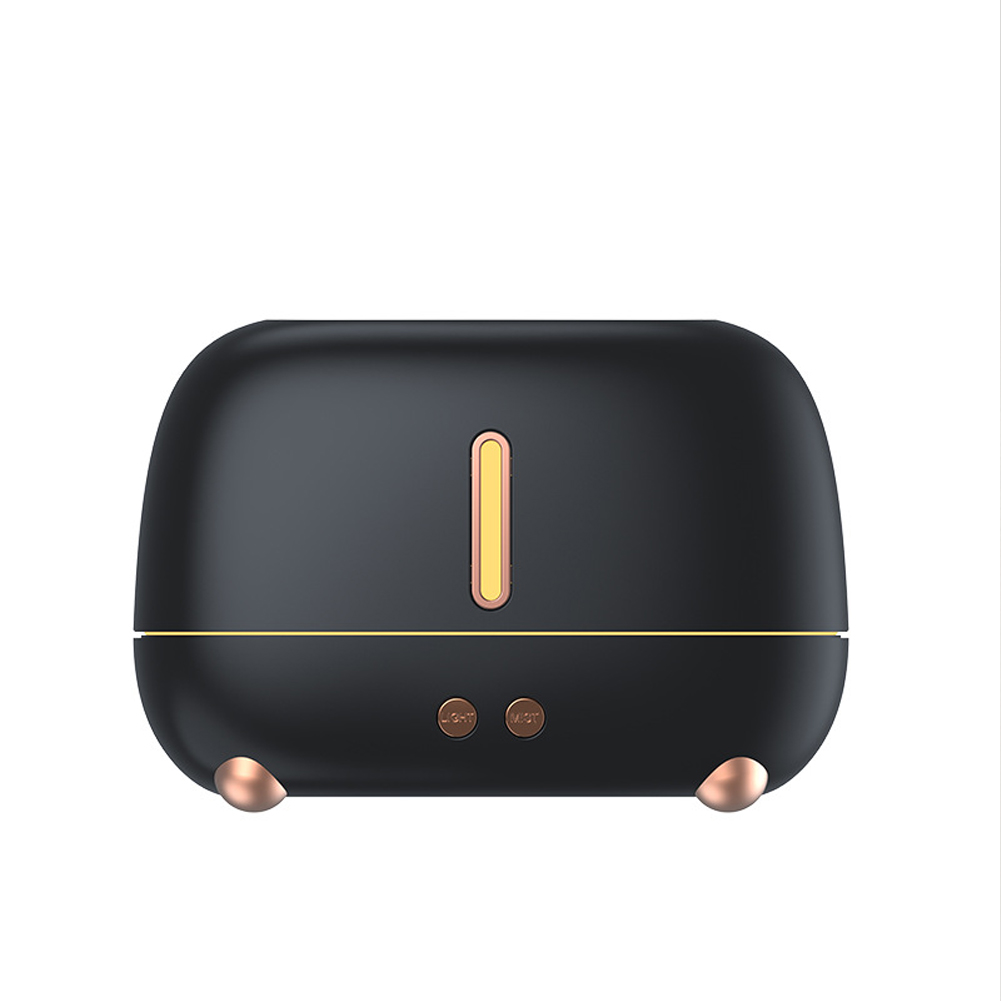 Flame Aroma Diffuser, Flame Humidifier USB Charging Square Aromatherapy Diffuser
